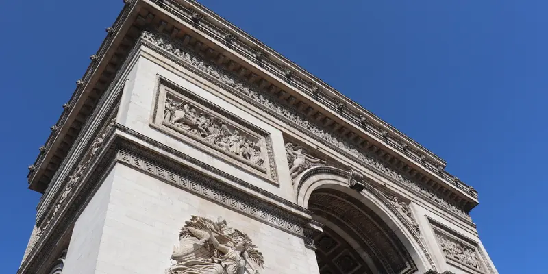 Arc de Triomphe in Paris, France
