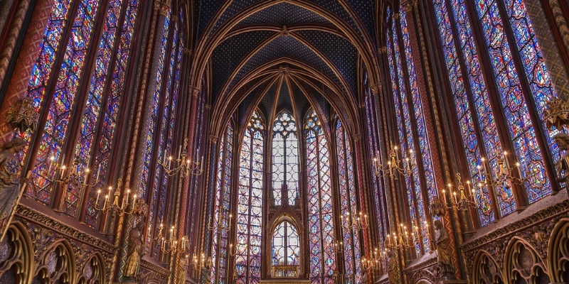 upper chapel of Sainte-Chapelle