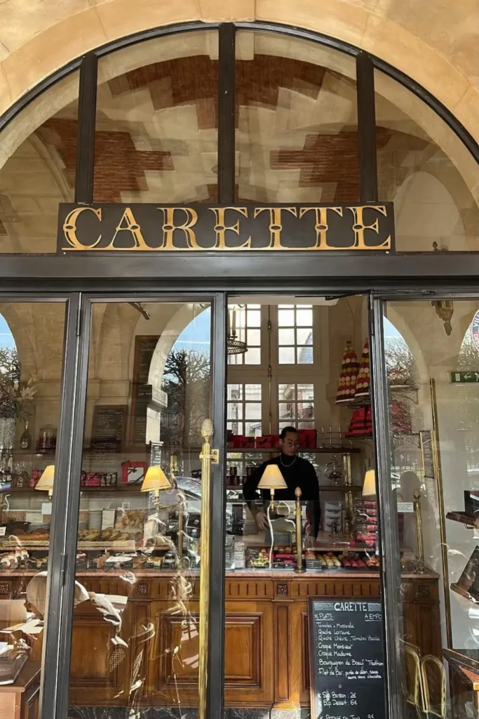 Carette patisserie and tea room