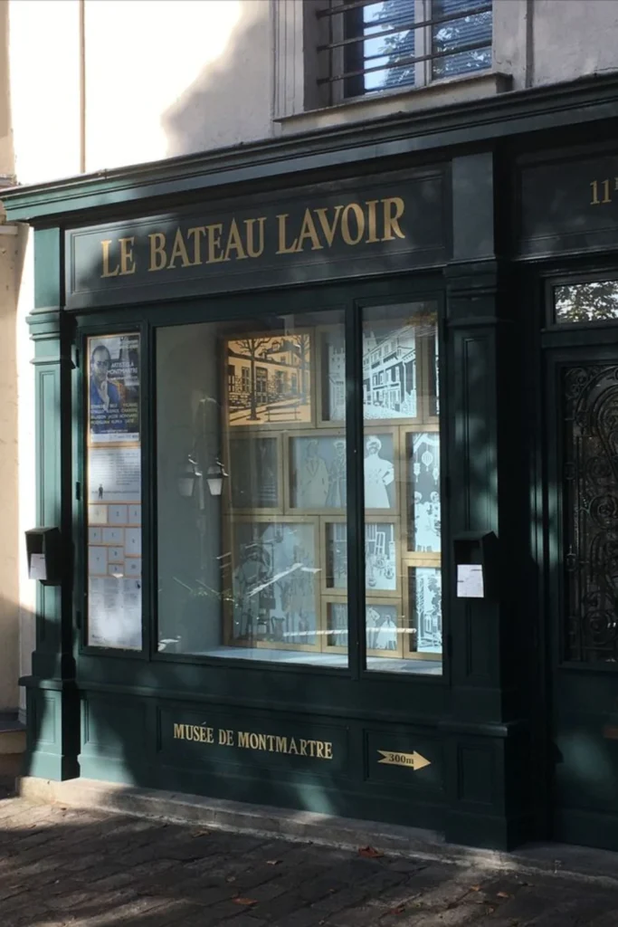 Le Bateau-Lavoir a historic artists' residence in Montmartre, Paris