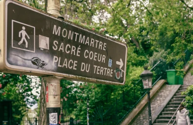 Montmartre district of Paris