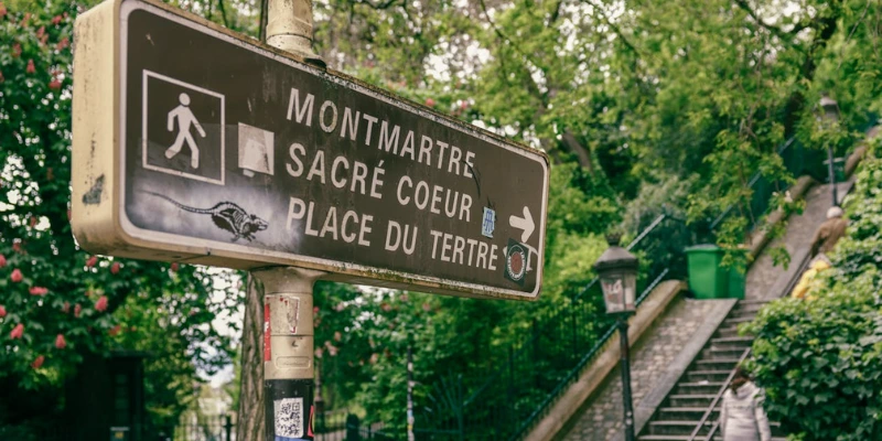 Montmartre district of Paris
